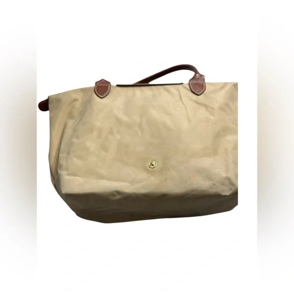 Longchamp Project Tan and Brown Tote Bag - Picture 7 of 9